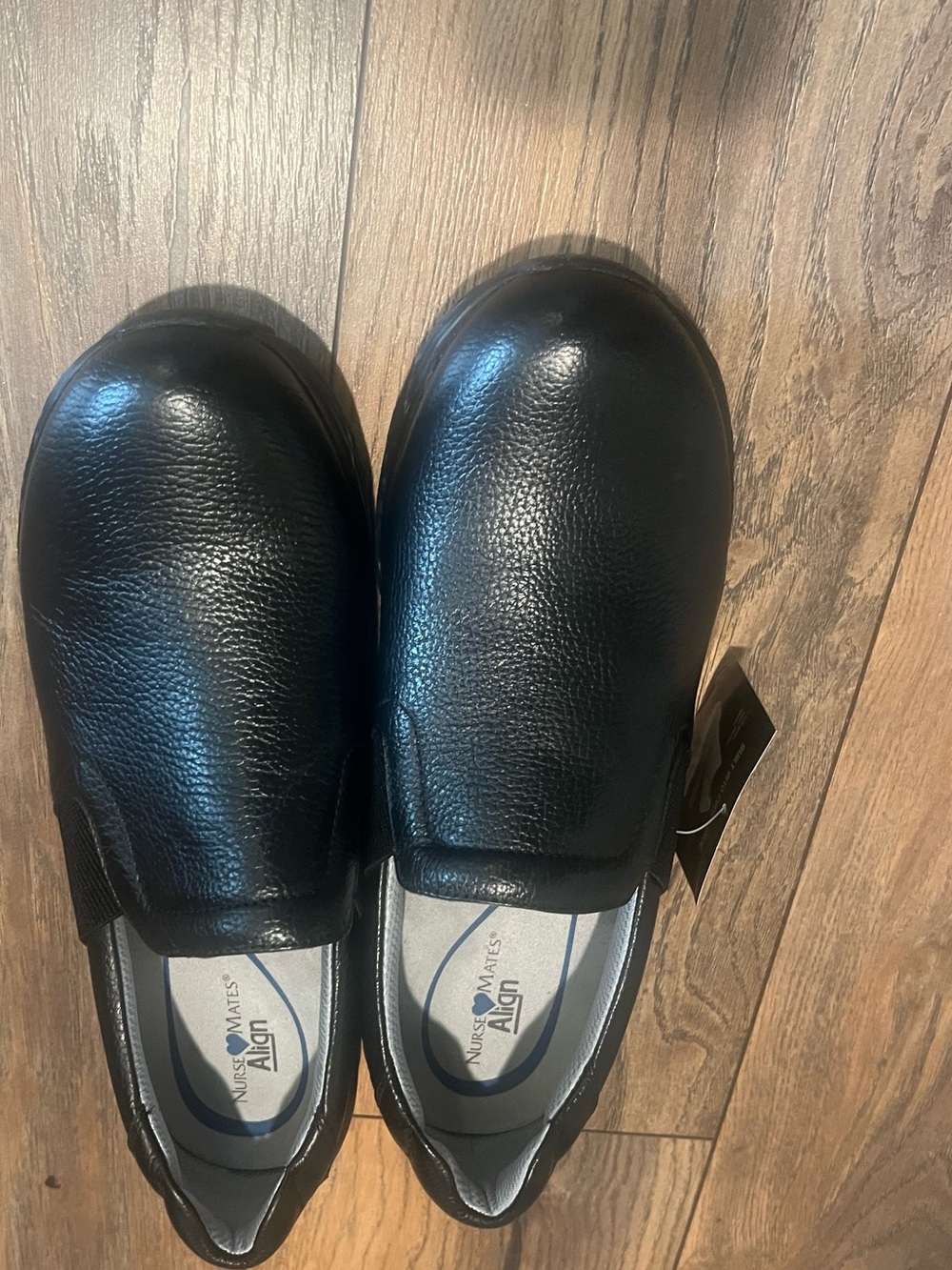 Nurse Mates Black Slip-On Comfort Loafers for Women 11W
